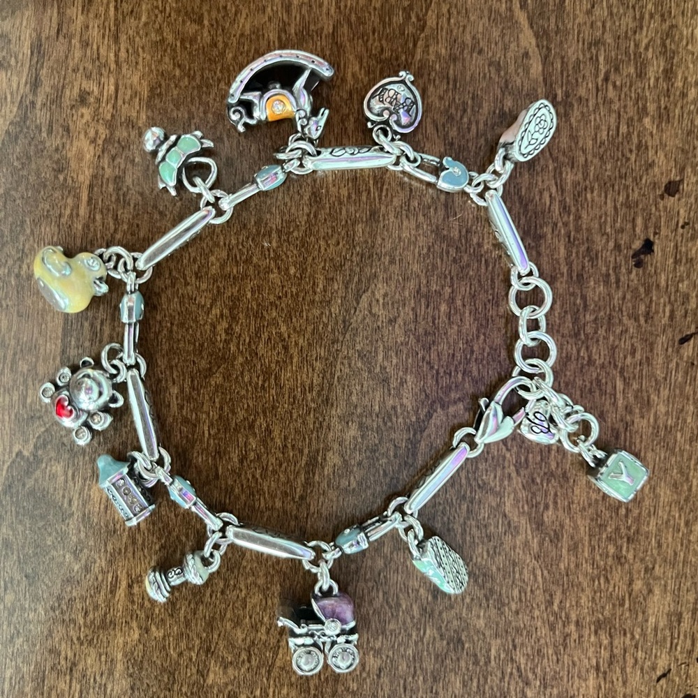 Brighton Baby Love Charm Bracelet Boy